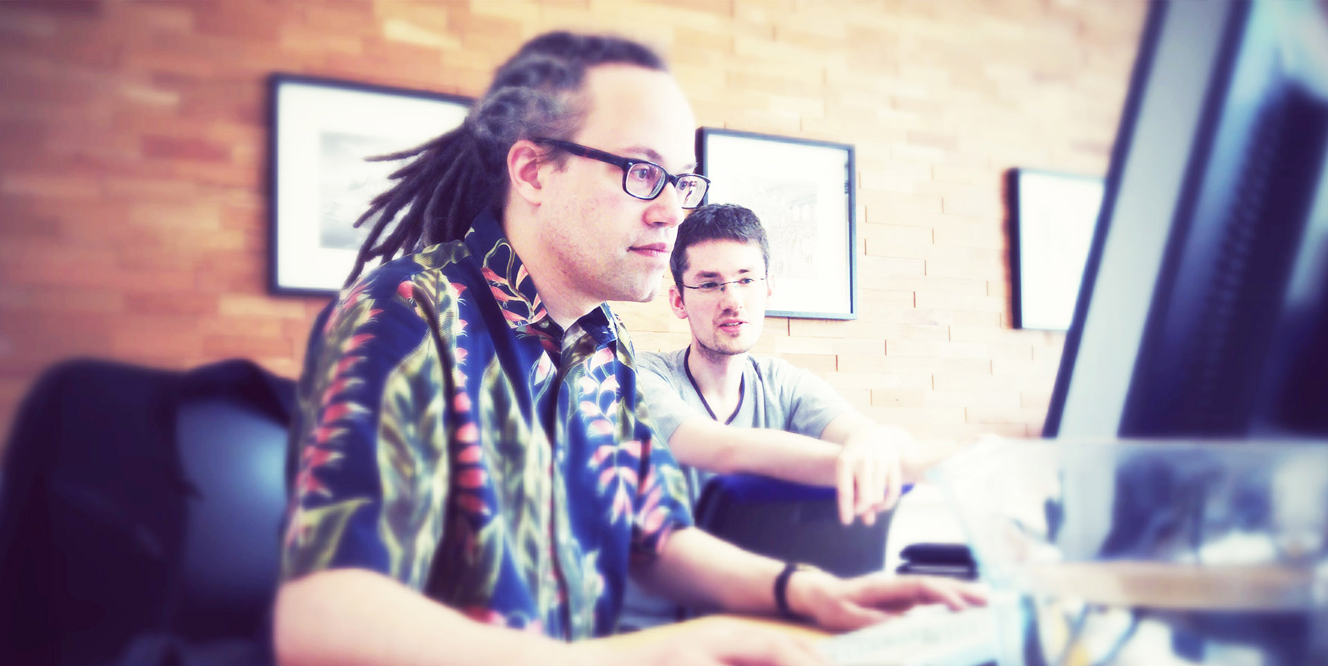 B2B E Business Team Franz und Manuel ICONPARC