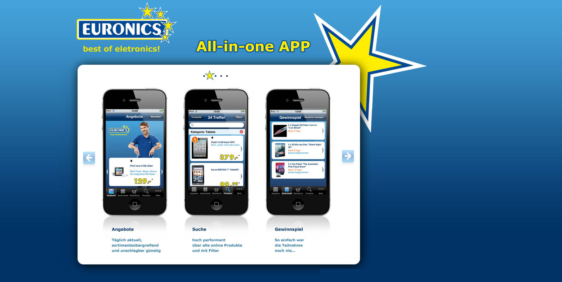ALL IN ONE APP 4 EURONICS by IconParc