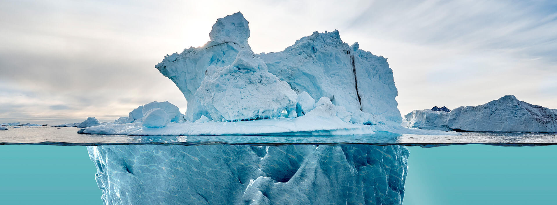 B2B E Commerce Eisberg nur FRONTEND