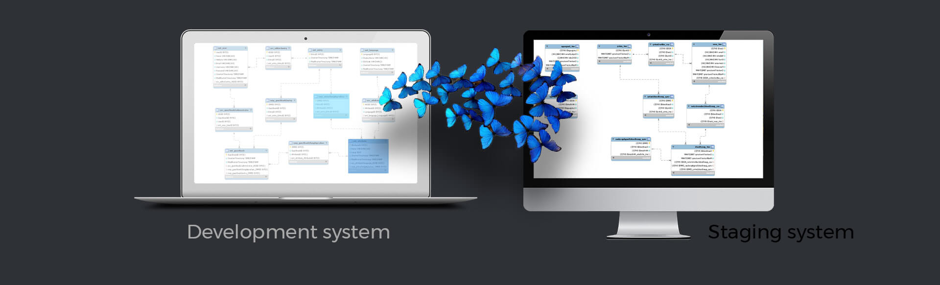 E Business B2B Datenbank Migration Step3 Dark
