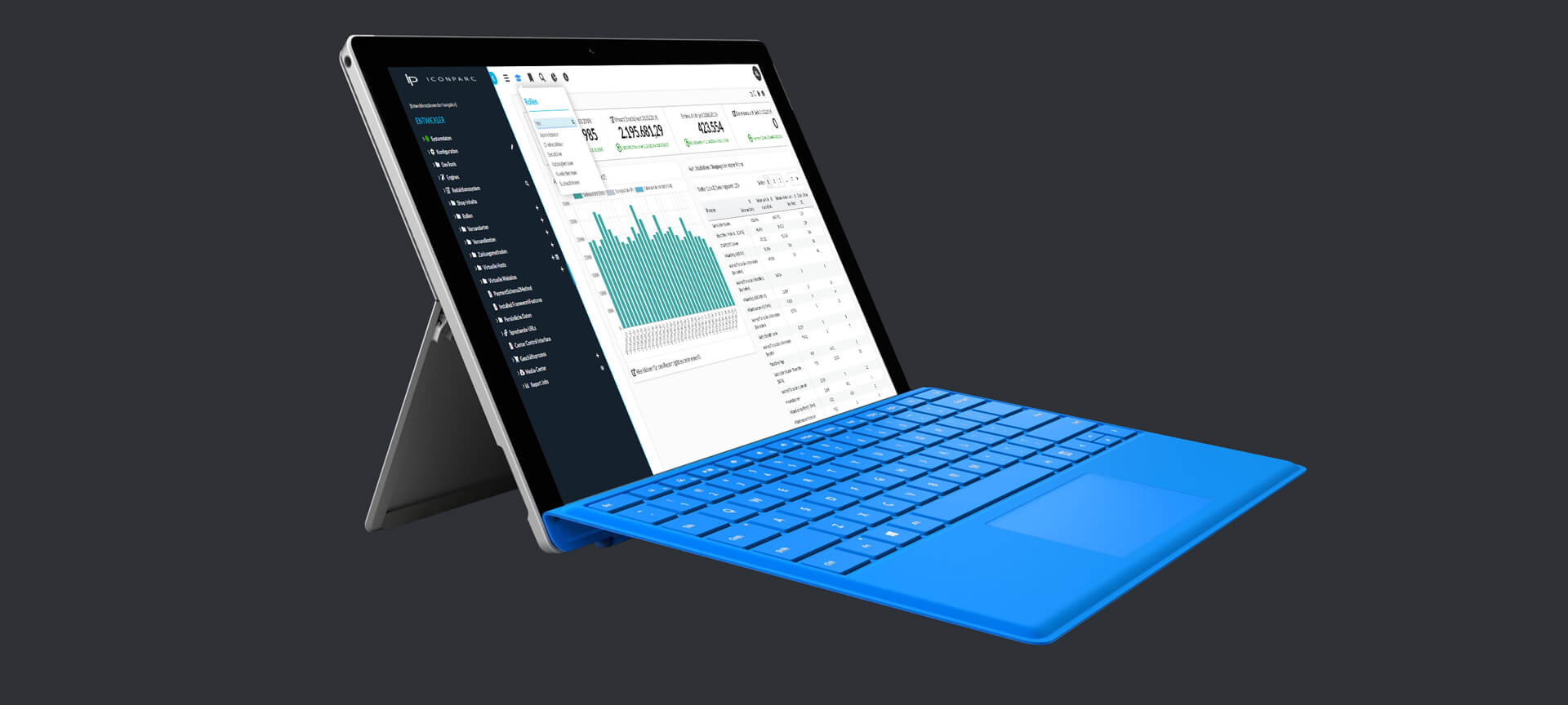 B2B E Business Bedienkonzept Surface