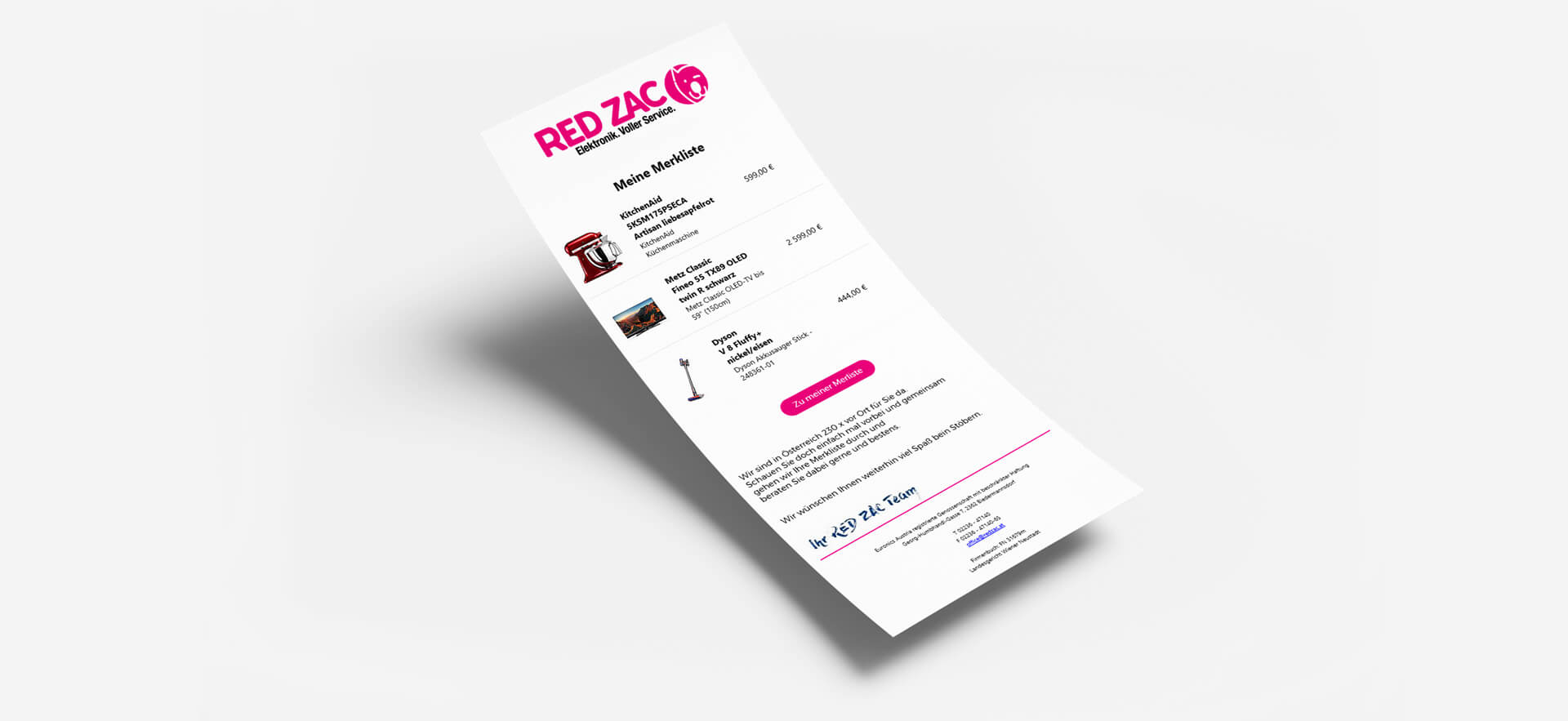 Designstudie Digital Newsletter ICONPARC