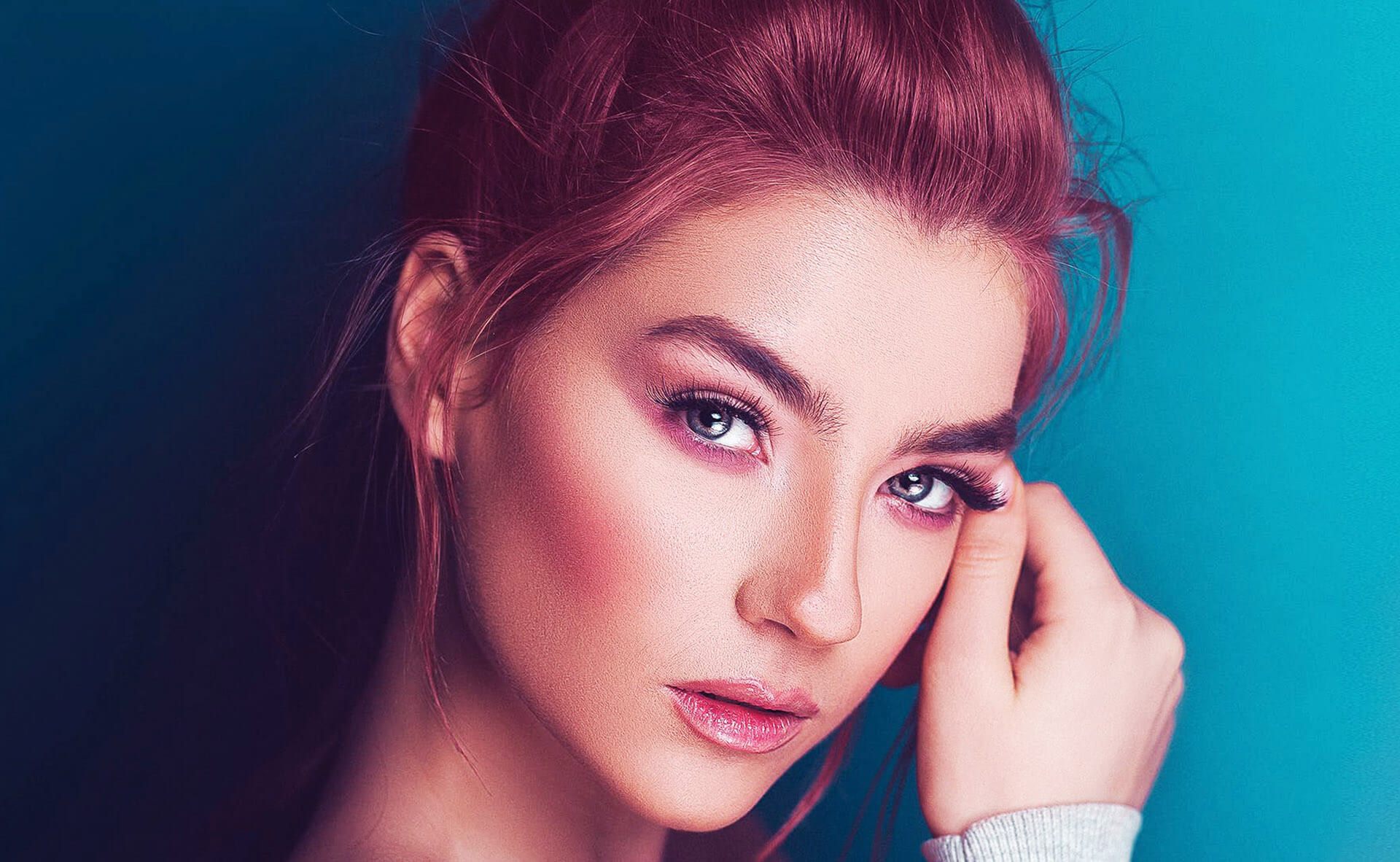 Interactive Digital Signage Brillante Farben