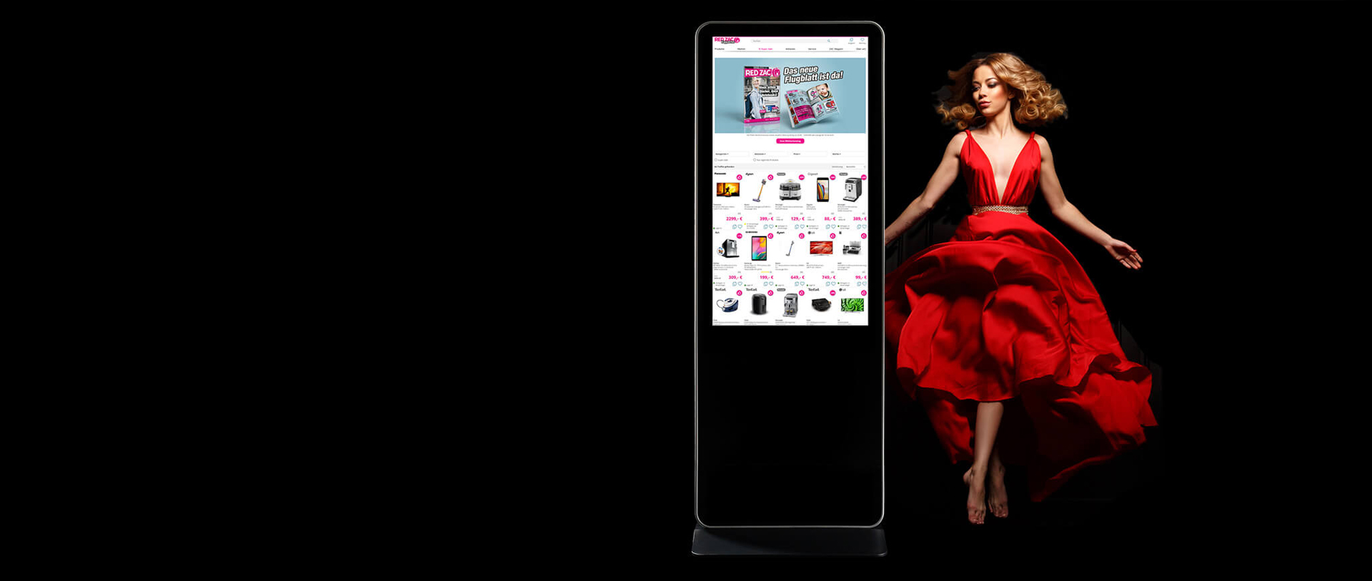 Solution Interactive Digital Signage Emotional