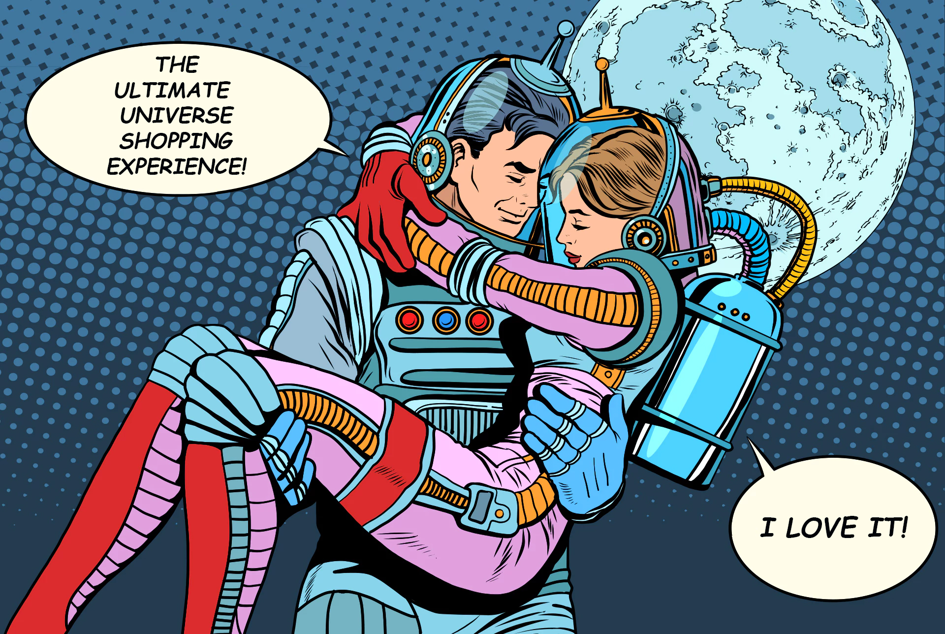 Share&Shop Astronaut by ICONPARC